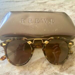 KREWE Tortoise Shell STL II Sunglasses